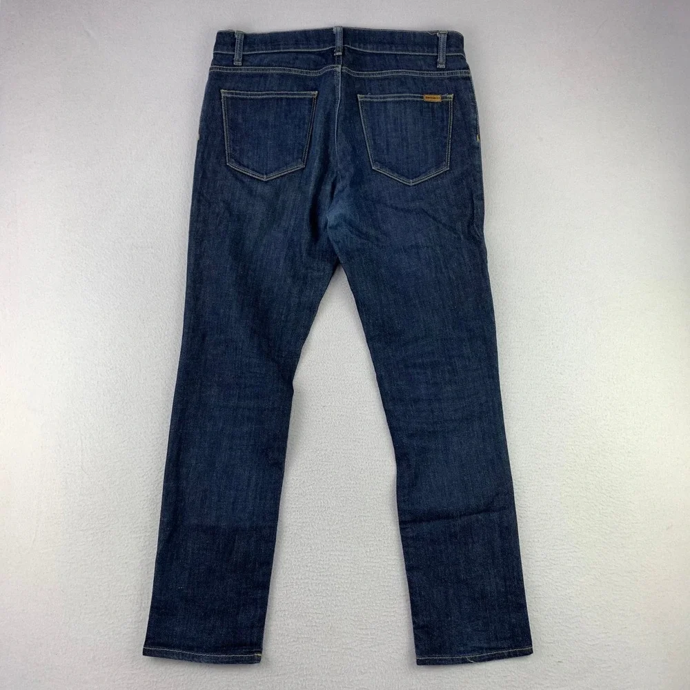Carhartt WIP Riot Pant Jeans Mens 34x32 Dark Wash‎ Denim Stretch Workwear Slim